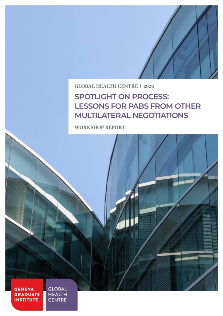 Spotlight on process: lessons for PABS from other multilateral negotiations: workshop report